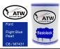 Preview: Ford, Flight Blue Pearl, C8 / M7431: 500ml Lackdose, von ATW Autoteile West.